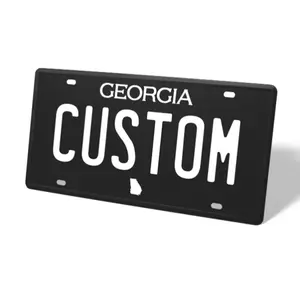 Georgia 12x6  Out Your text Personalized LicenseTag Durable Thickened Aluminum Rust Proof and UVResistantvehicle decor plate