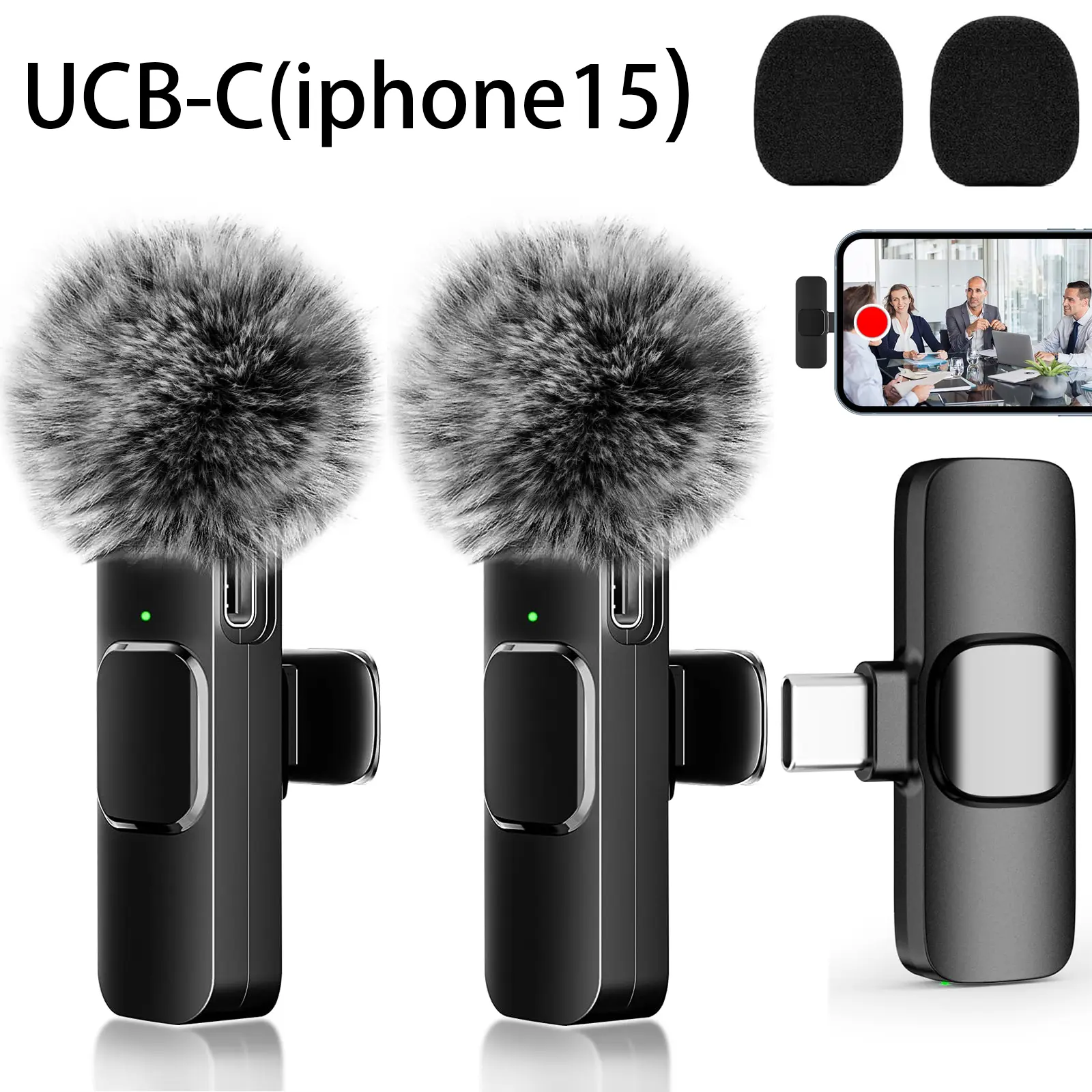 2pcs USB Type-C（iphone15）