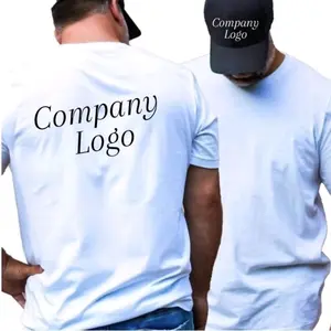Company Logo T-Shirt & Hat for unisex - Crew Neck Short Sleeve Top with Company Logo Design