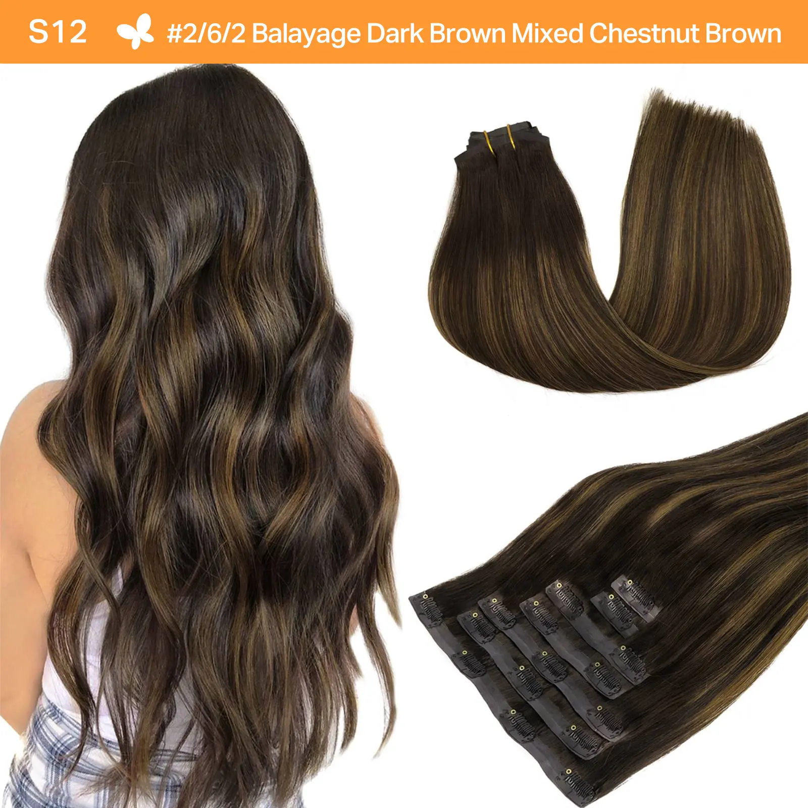 #(T2/6)P2 Dark Brown to Chestnut Brown