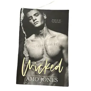 Amo Jones Wicked Book - The Last Petal Fell Edition by Author Amo Jones