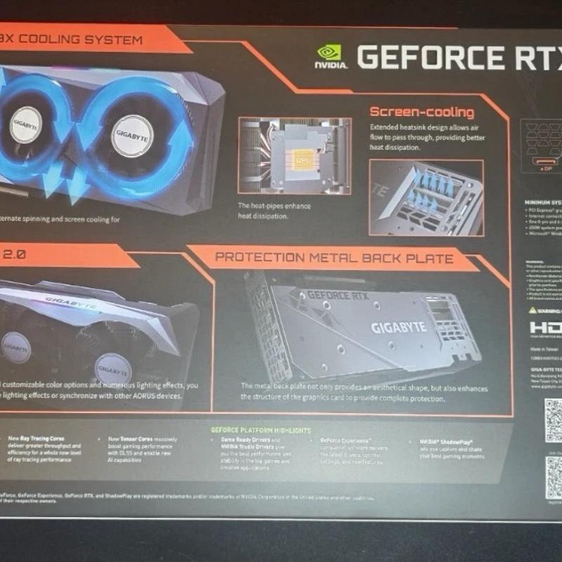 Gigabyte GeForce RTX 3070 Gaming OC 8GB GV-N3070GAMING OC-8G High Performance Graphics Card with RGB Lighting