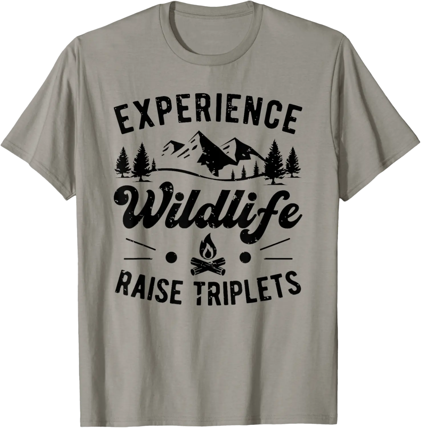 Raise Triplets Triplet Dad Of Triplets Triplet Father T-Shirt - Farhadheid Shop 82B0C82P3XNV