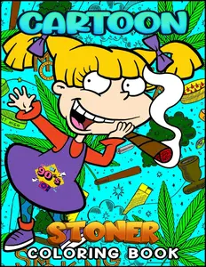 Stoner Coloring Book: Funny Weed Coloring Pages for Adults, Teens | Trippy & Psychedelic Designs for Stress Relief and Relaxation