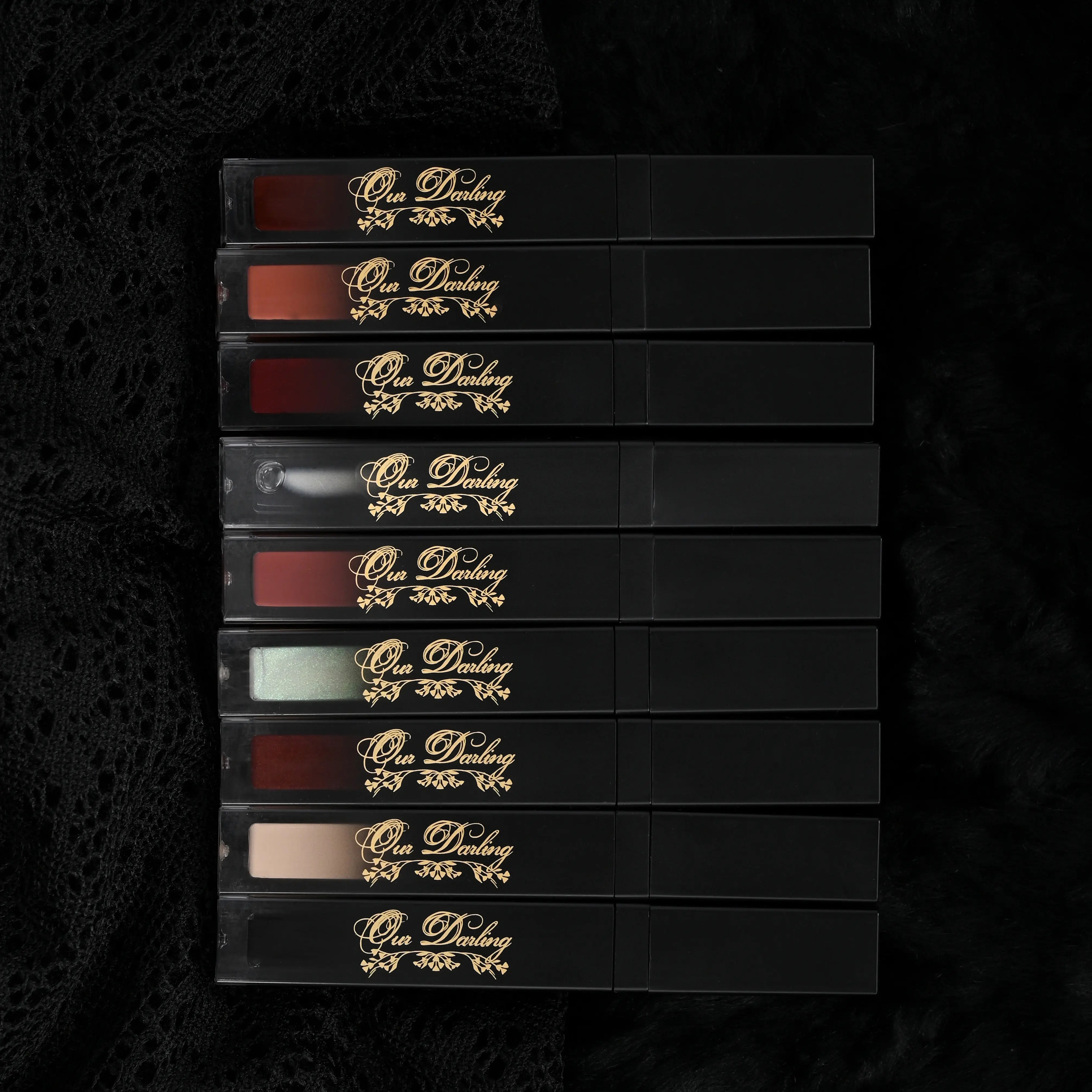 Our Darling Lip Gloss Shimmer Glossy Cosmetic Makeup 10 Unique Pigment Rich Shades Non-sticky Vegan Cruelty-free Gluten-free 4ml
