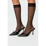 Sheer Mesh Knee High Socks