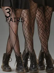 Women's Fishnet Socks Set, Tights, Women Pantyhose, Comfortable & Stylish Design, Perfect for Daily Wear, Ideal Gift Choice, Versatile Fashion Accessory
