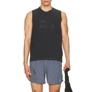 adidas by Song for the Mute Running Singlet in Black