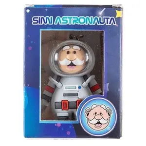 Doctor Simi Astronauta Llavero Keychain - Collectible Figure with Astronaut Design and Fun Face