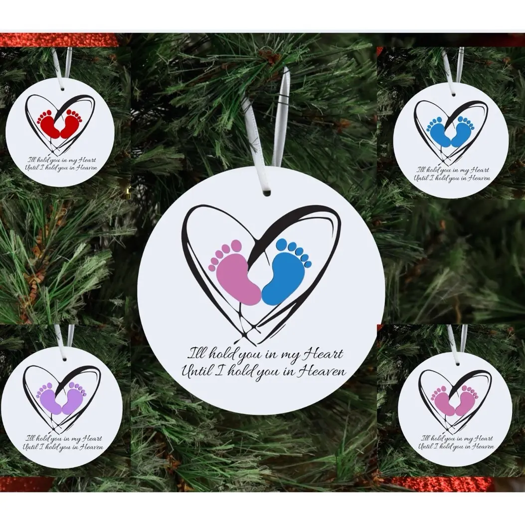 Miscarriage gift, Infant Loss Gift Memorabilia, Baby Memorial Keepsake,Miscarriage Ornament,Grief Ornament, Memorial Ornament Ceramic Heaven