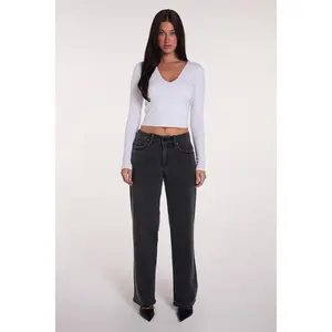 Women's Luxe High Rise WannaBettaButt Straight  Jeans