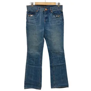 Pre-owned Paul Smith Denim Small Leather Goods PINK Pants