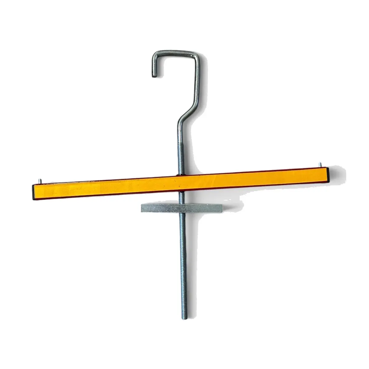 LockyMe Ladder Lock for Truck Racks, Adjustable J-Bolt Ladder Tie Down for Truck, Van & Trailer Racks