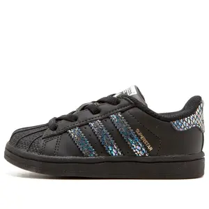 (TD) adidas Superstar 'Black Silver' BB0913 (TD) adidas Superstar 'Black Silver' BB0913