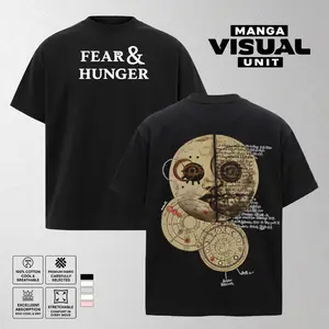 Fear And Hunger Sigil Indie Game T-Shirt Men Tops Streetwear Dark RPG Horror Graphic Tees Cotton Fabric Menswear Soft Clothes