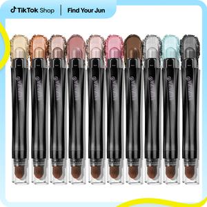 【New Color】 LUXAZA 10PCS Neutral Eyeshadow Stick Makeup Set #TikTokShopfalldealsforyou