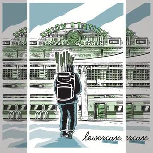 limited lowercase screen printed poster /75