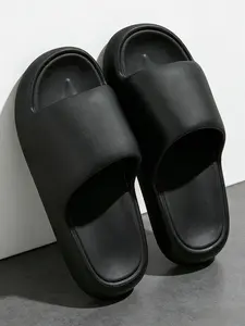 Stylish Quiet Slippers for Women and Men, Summer New Thick Sole Non-Slip Indoor Home Sandals for All Seasons, Casual Eva Footwear
