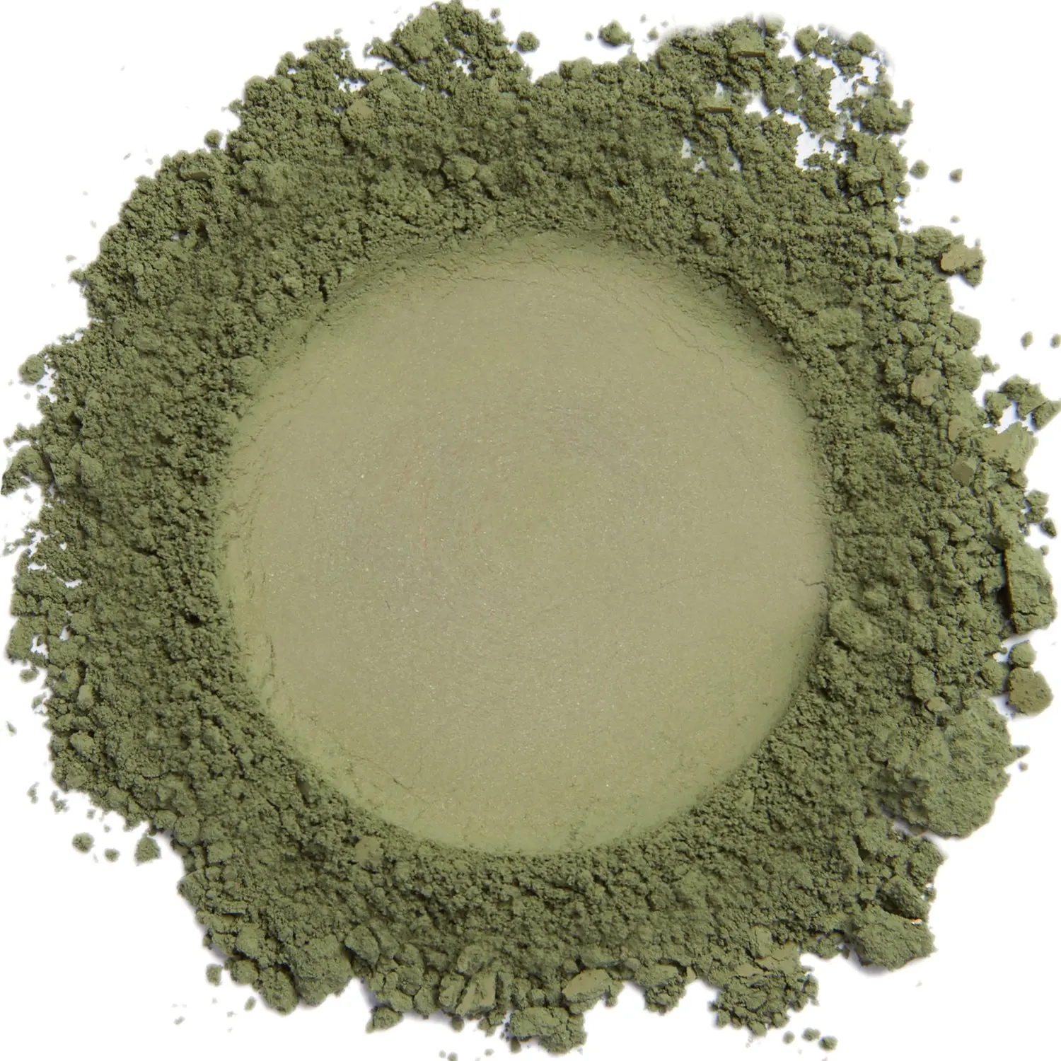 Green Khaki Matte Mineral Eye Color - Luxurious Texture with Rich Pigmentation & Superior Staying Power for Sensitive Eyes 1.5 Gram