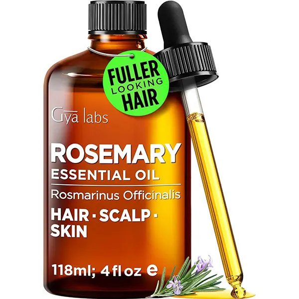 Gya Labs Rosemary Essential Oil - Pure Rosemary Oil for Skin & Diffuser - 4 Fl Oz