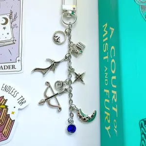 Night Court Inspired Book Charm: Fantasy Bookish Gift