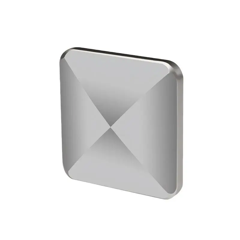 Silver/Black Two Color Toy Rotating Power Alloy Adult Desktop Toy Office Stress Relief Toy Dynamic Fingertip Flip Skill Toy Metallic Finger Spinner Satisfactory Desktop Toy for Anxiety Relief
