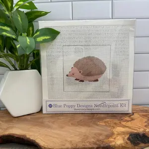 Hedgehog Needlepoint Kit