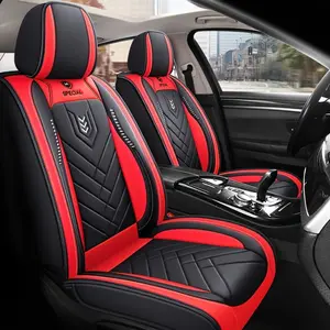 Luxury PU Leather Car Seat Cover, Car Seat Protectors, 1pc, Fits Front Seats of Cars and Suvs, Durable, Comfortable, Stylish Vehicle Accessory