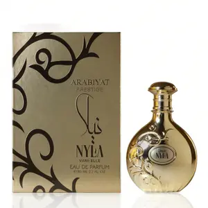 ARABIYAT PRESTIGE Nyla Vani-Elle Eau de Parfum, Unisex Fragrance with Vanilla and Jasmine, 2.7 fl. oz