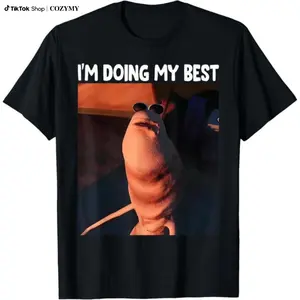 Funny I'm Doing My Best Marcus The Worm Meme T-ShirtFashion 	 Unisex T-shirts