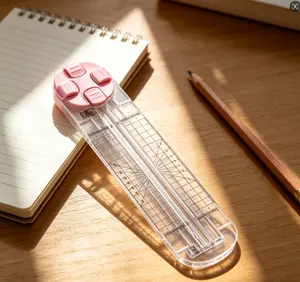 Multi-Purpose 45mm Fabric Paper Rotary Cutter | Stainless Steel Blade with Safety Lock & Ergonomic Handle, Ideal Craft Tool for DIY Projects