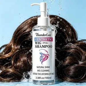 Synthetic Wig Shampoo 3.38FL.OZ | Revitalizes Refreshes Cleanses Extends Lifespan of Wigs Hairpieces Soft Fresh Feeling Gentle Cleanser Haircare