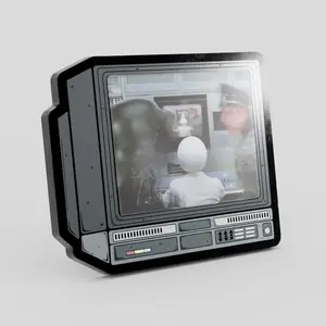 CRTV Lenticular SpaceBalls PinCRTV Lenticular SpaceBalls Pin