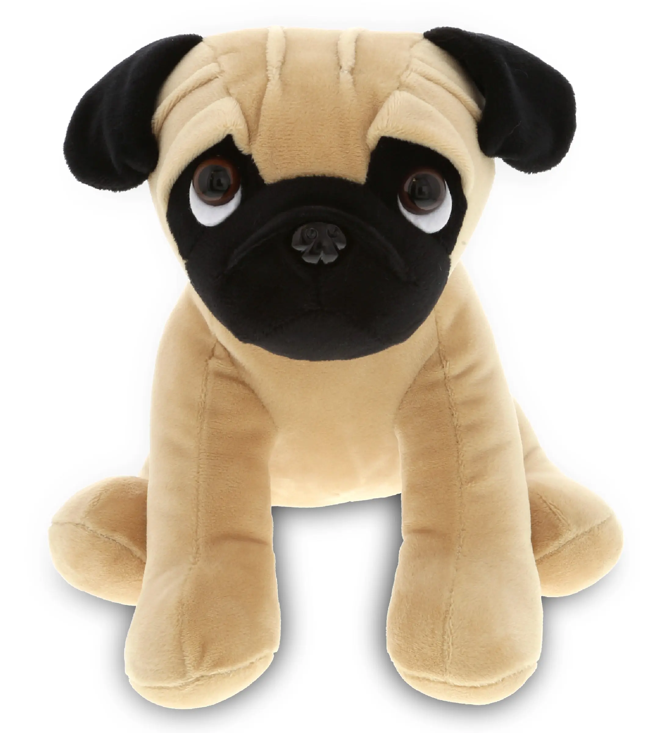 8" Plush Pug Dog Stuffed Animal Merch Toy