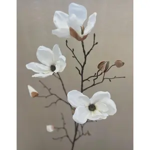 Faux Ivory Magnolia Flower