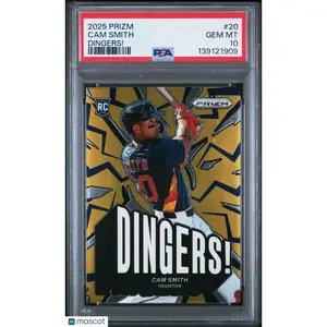2025 Panini Prizm Dingers! Cam Smith #20 PSA 10