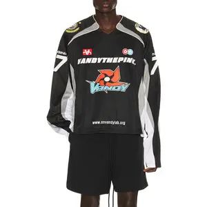 VANDYTHEPINK Moto Jersey in Black
