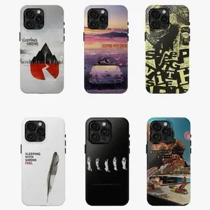 Sleeping With Sirens Phone Case, 2010s Alternative Music Fan Cover, Tough Protective Case, For iPhone 11-17 Pro Max/Plus & Samsung Galaxy S23-S25