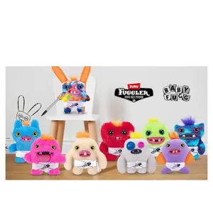 Baby Fugg Series 3, 3.5" Plush Toy (3 Pack) - Funny Ugly Monster, Random Assortment, Collectible