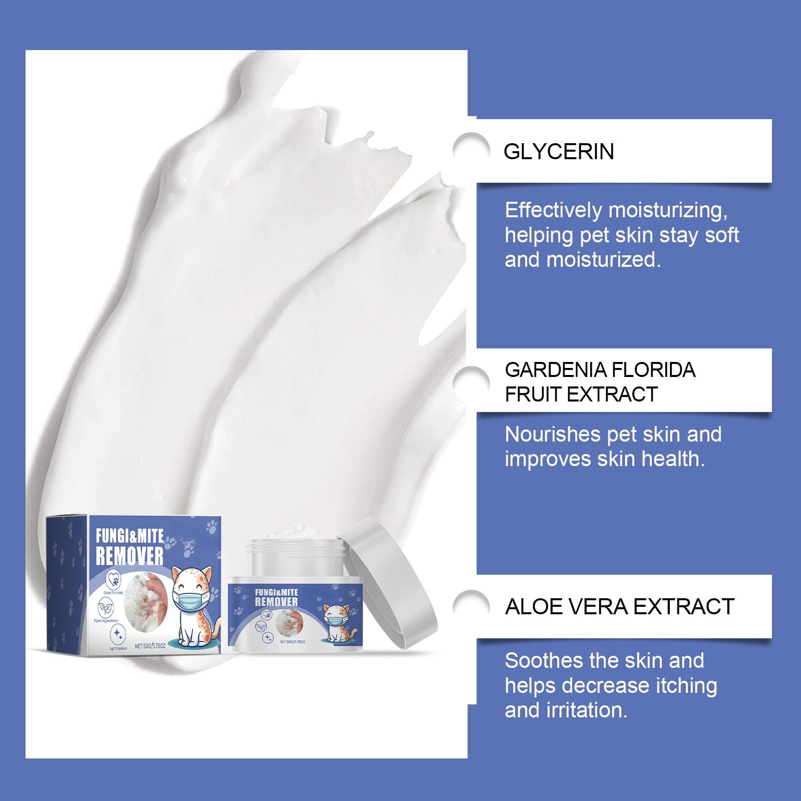 Pet Dust Removal Lotion - A topical treatment for relieving itching in dogs and cats