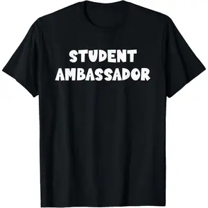 Casual Cotton shortsleeve tees  Representative, Student Ambassador T-Shirt