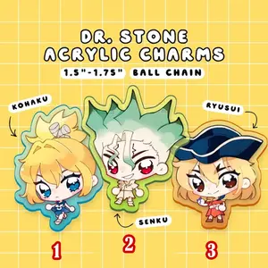 Dr. Stone Acrylic Charms
