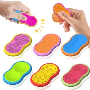 6 Piece Magnetic Fidget Toys for Autism and Adhd, Stress Relief and Anxiety Reduction, Focus Improvement, Portable Travel Gift, Fidget Sensory Set