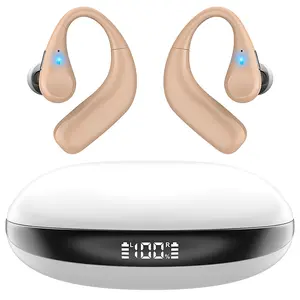 Bluetooth 5.3 Hearing Aids for Seniors with Rechargeable Case – 33dB High-Fidelity Gain, 8-Level Volume Control, Smart Noise Cancelling, 15H Battery Life for Mild to Moderate Hearing Loss