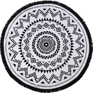 SwimZip Round Beach Towel