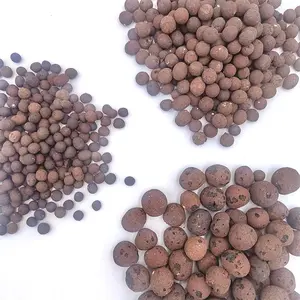 1lb Leca Clay Pebbles 5-10mm, 10-15mm, 15-30mm Natural Hydroton Leca Balls for Indoor Plant Planting Gardening Drainage Decoration