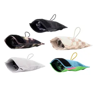 Explorinox mini (3.15in) Multifunctional Hanging Storage Bag, Durable Oxford Fabric Organizer with Hook and Loop Design, Portable Pouch for Cash Medicine Keys, Travel Accessories for Hats Bras Backpacks