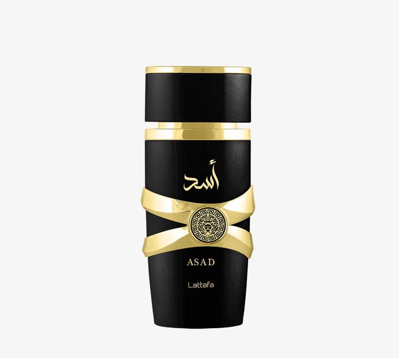 Lattafa Asad Perfume for Men 3.4Oz 100ml Sage Vetiver Fragrance Blend Strong Confidence Enhancing Regular Edition Perfumed Spray
