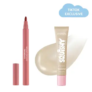 COVERGIRL Lipstain + Squishy Lip Combo COVERGIRL Lipstain + Squishy Lip Combo