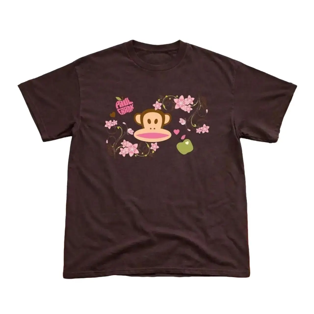 Paul Frank Brown and Baby Tee Y2k Clothing,Vintage, Streetwear